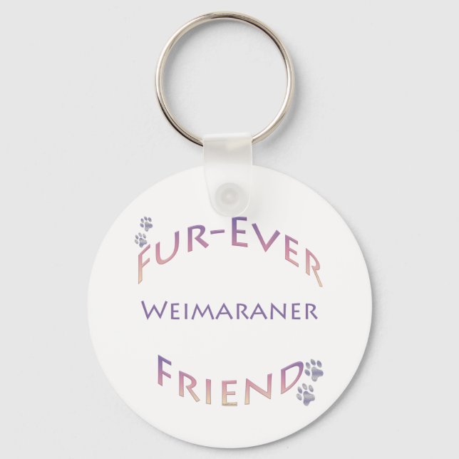 Llavero Weimaraner Furever Friend (Anverso)