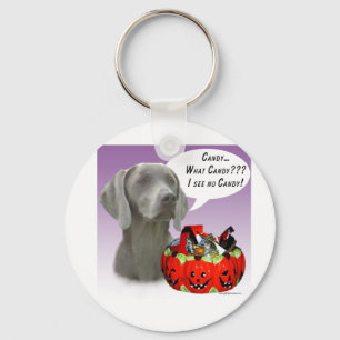 Llavero Weimaraner Halloween Candy