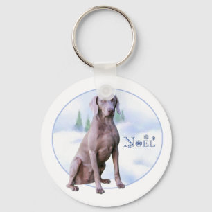 Llavero Weimaraner Noel Keychain