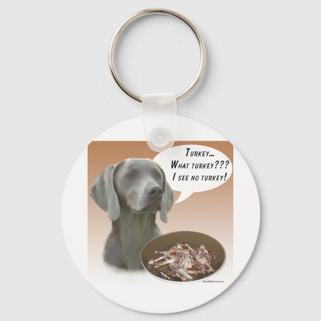 Llavero Weimaraner Turkey (Anverso)
