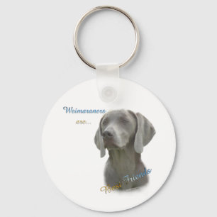 Llavero Weimaraners es la mejor cadena de amigos.