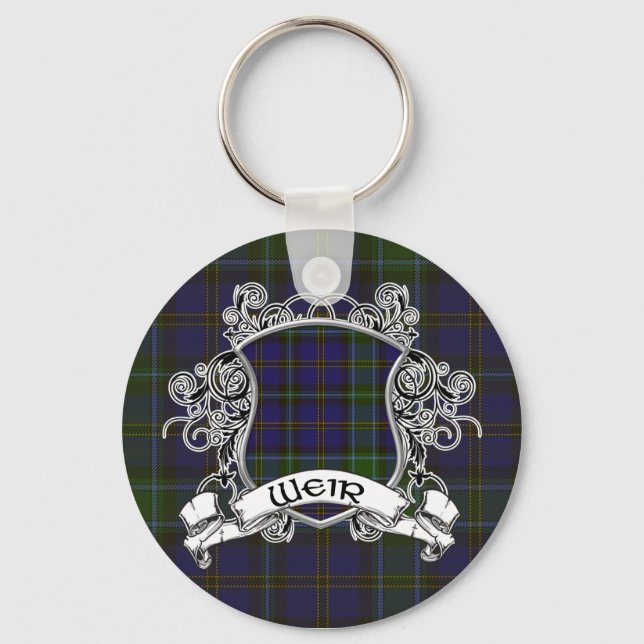 Llavero Weir Tartan Shield (Anverso)