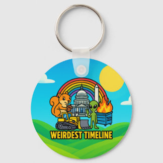 Llavero Weirdest Timeline Keychain by Phil Elmore