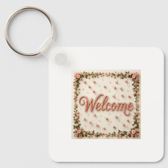 Llavero Welcome (Anverso)