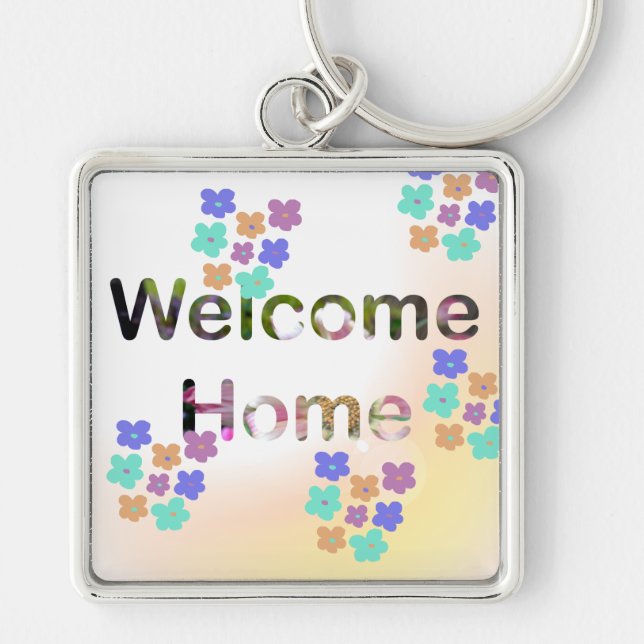 Llavero Welcome Home Housewarming Gift (Frente)