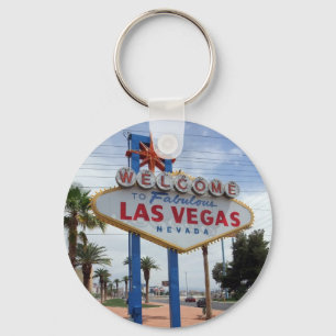 Llavero Welcome to Fabulous Las Vegas Lucky Keychain
