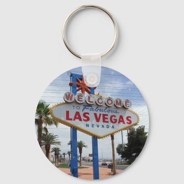 Llavero Welcome to Fabulous Las Vegas Lucky Keychain (Anverso)