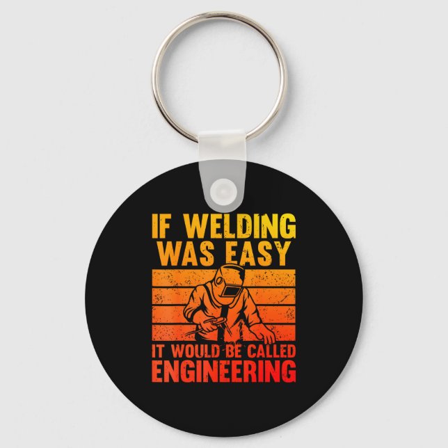 Llavero Welding Novelty For Men Women Mig Tig Welder Weldi (Anverso)