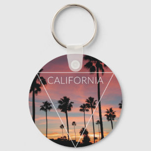 Llavero Wellcoda California Palm Beach Sun Spring