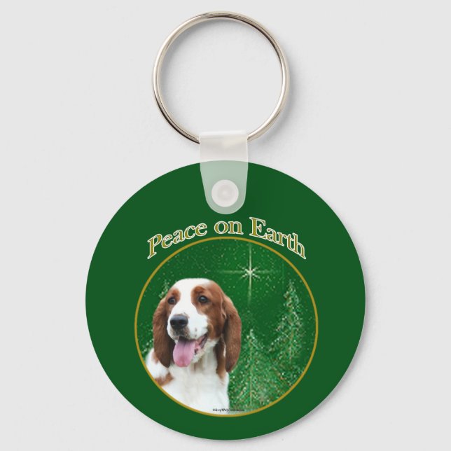 Llavero Welsh Springer Spaniel Peace (Anverso)