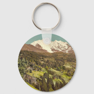 Llavero Wengen, pensión Lauerner y Jungfrau, Bernese Obe