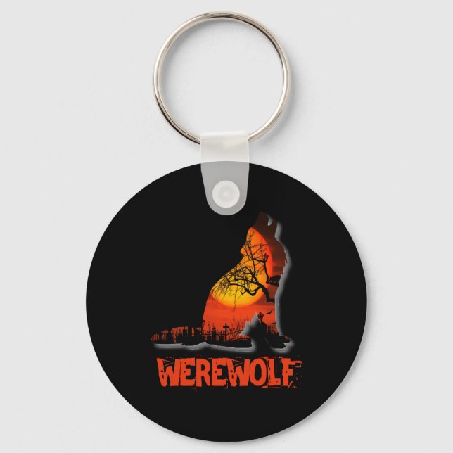 Llavero Werewolf Halloween (Anverso)