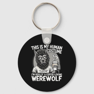 Llavero Werewolf Human Costume Funny Hallowe