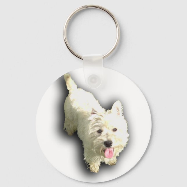 Llavero West Highland Terrier (Anverso)