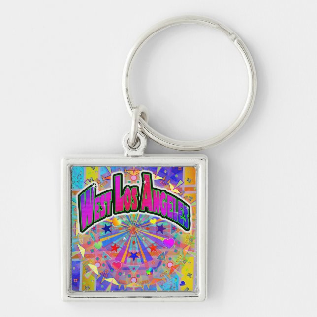 Llavero West Los Angeles Cosmic Unity Keychain (Frente)