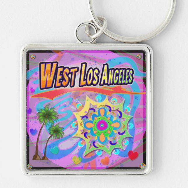 Llavero West Los Angeles True Progress Keychain (Frente)