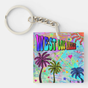 Llavero West Los Angeles Vivid Romance Keychain