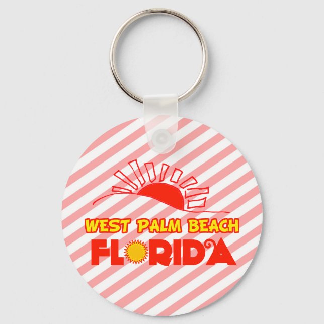 Llavero West Palm Beach, Florida (Anverso)