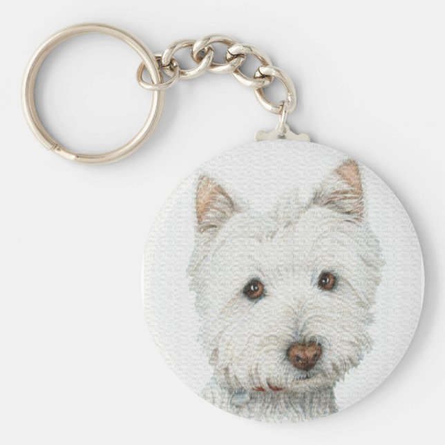 Llavero Westie Dog (Frente)