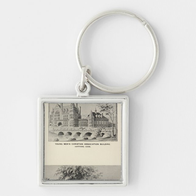 Llavero Westwood, YMCA, Hartford (Frente)