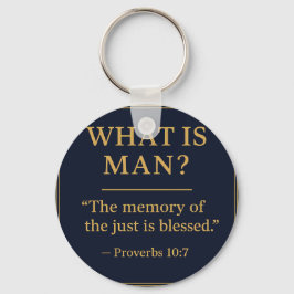 Llavero WHAT IS MAN – Bro Scott Memorial Acrylic Keychain