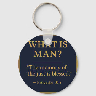 Llavero WHAT IS MAN – Bro Scott Memorial Acrylic Keychain