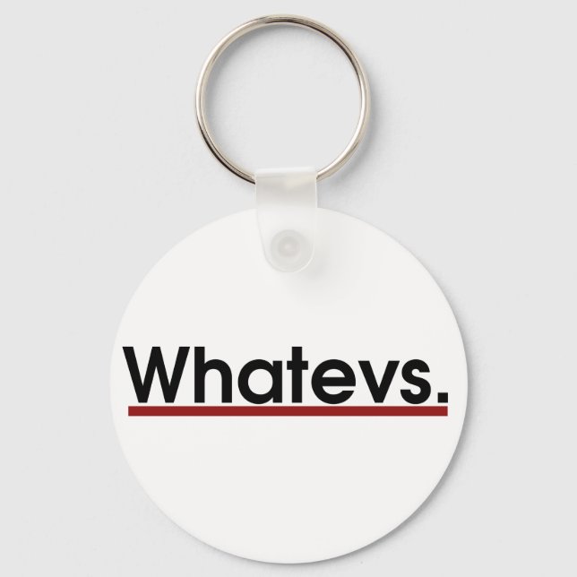 Llavero Whatev (Anverso)