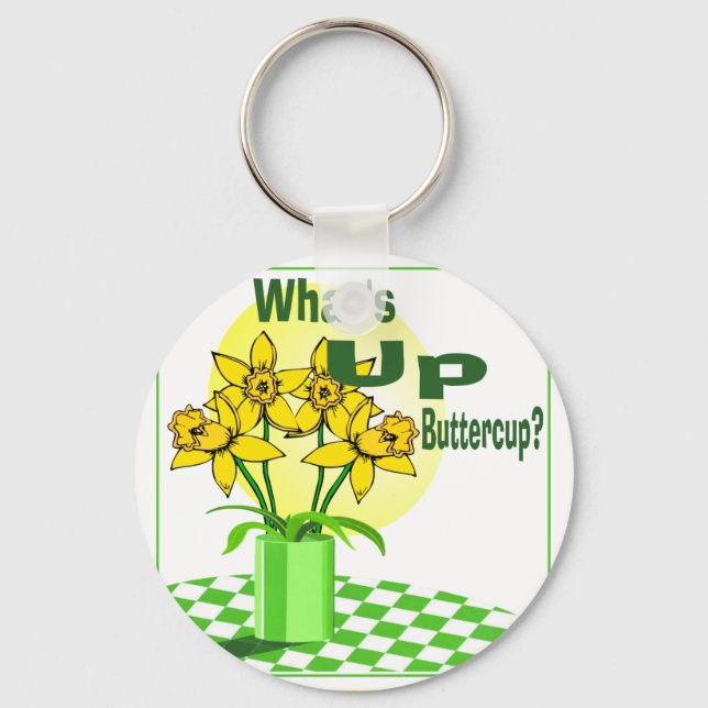 Llavero Whats Up Buttercup (Anverso)