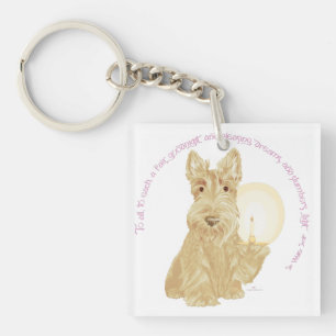 Llavero Wheaten Scottie Buenas Noches