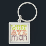 Llavero Whey Aye Man Keyring Geordie Gifts<br><div class="desc">Fabuloso Hombre De Ajo De Pelo Geordie Regala Keyring. Diseño original de Jo Burrows alias Bykerlass. Diseñador y creador de Geordie gifts,  Geordie Cards y Geordie Mugs para www wotmalike co uk ¡Tengan el original y el mejor no aceptan las imitaciones!</div>