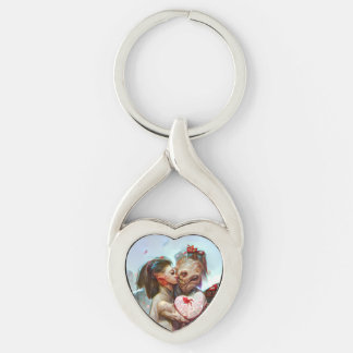 Llavero Whimsical Alien Romance