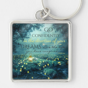 Llavero Whimsical Inspirando Dreams Cita