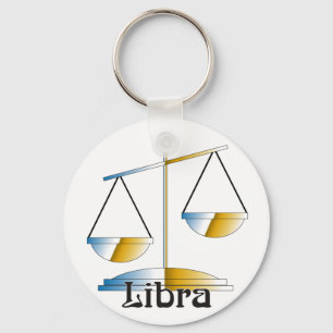 Llavero Whimsical Libra Keychain