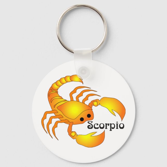 Llavero Whimsical Scorpio Keychain (Anverso)