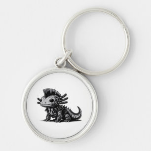 Llavero Whimsigog Cyborg Axolotl Clase de diseño de arte v