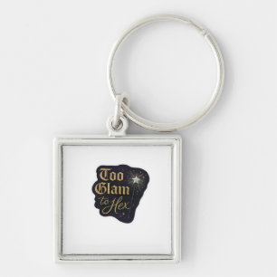 Llavero Whimsigoo Fantasía Bosques Místicos, Luna y Mágica