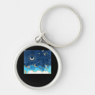 Llavero Whimsigoth Clouds Sun Moon WitchClassic