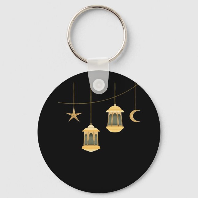 Llavero Whimsigoth Lantern Full Moon Night Sky Classic (Anverso)