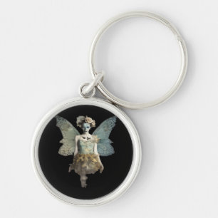 Llavero Whimsigoth Zombie Fairy Old Timey Gothic Moody Art