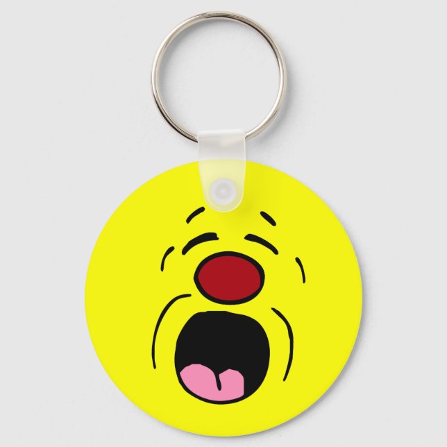 Llavero Whining Face Grumpey (Anverso)