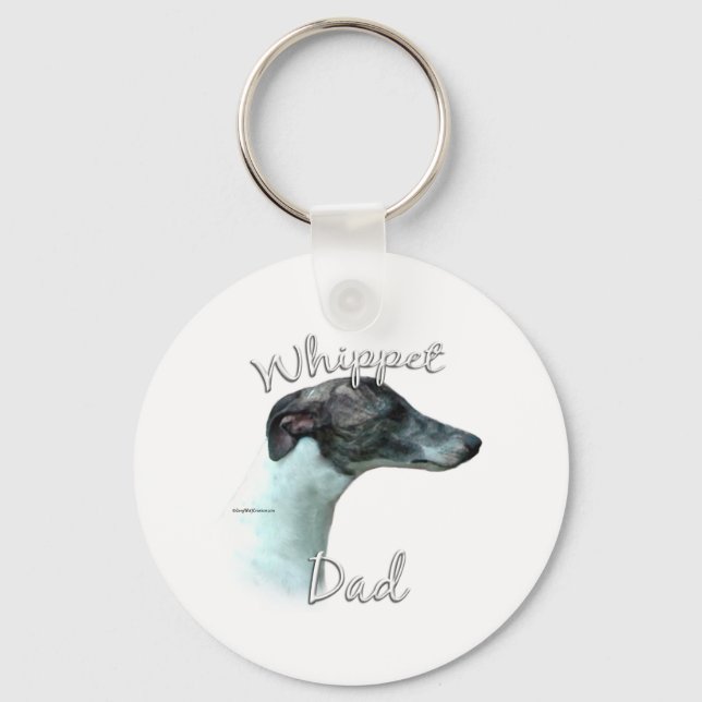 Llavero Whippet Dad 2 (Anverso)