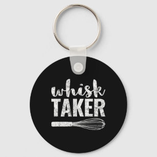 Llavero Whisk Taker Gracioso regalo de la camiseta del rey