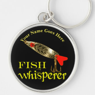 Llavero Whisperer de pescado personalizado