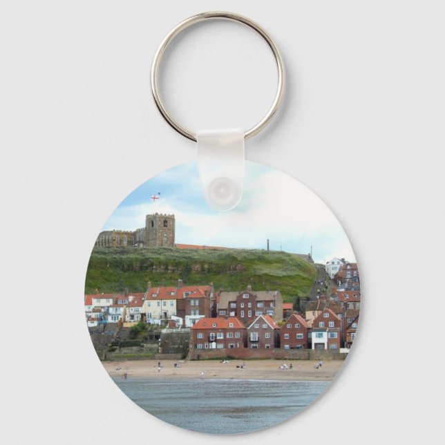 Llavero Whitby en North Yorkshire (Anverso)