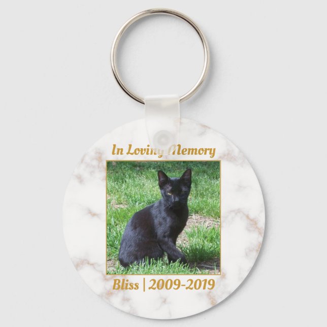 Llavero White and Gold Marble Memorial (Anverso)