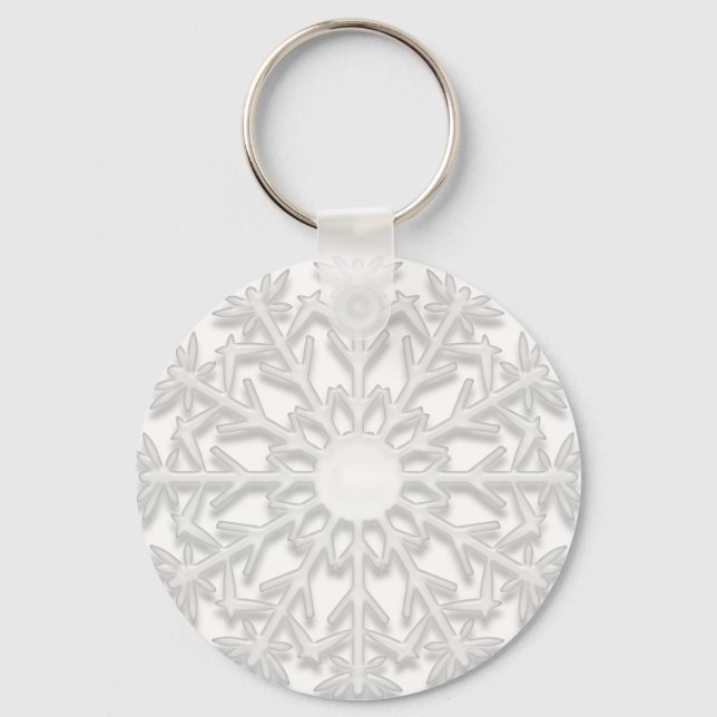 Llavero White Snowflake (Anverso)