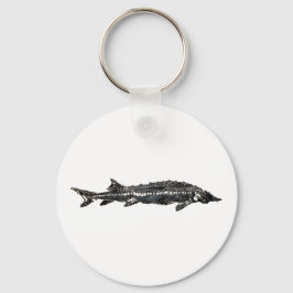 Llavero White Sturgeon Gyotaku-40-Item