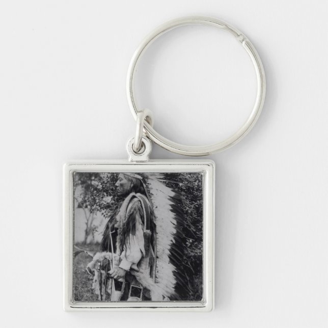 Llavero White Wolf, jefe del Comanche, c.1891-98 (Frente)
