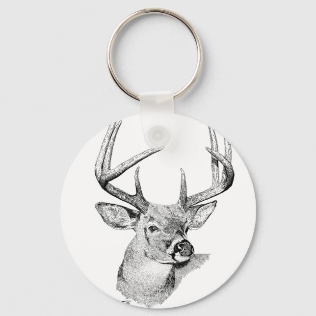 Llavero Whitetail Deer (Anverso)