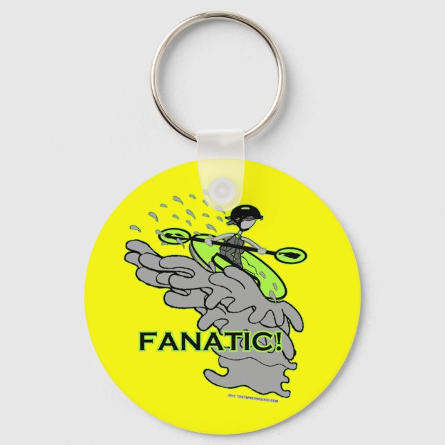 Llavero Whitewater Fanatic! (Anverso)